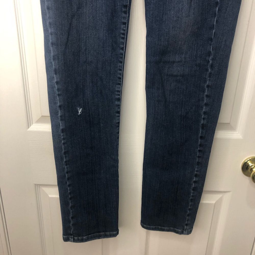 J. Jill denim weekender straight leg blue jeans, size 8 - Picture 3 of 15